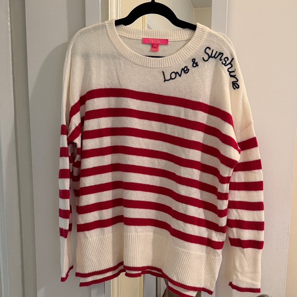 Lilly Pulitzer Cream Knit Sweater